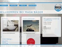 Tablet Screenshot of magabaeder.ch